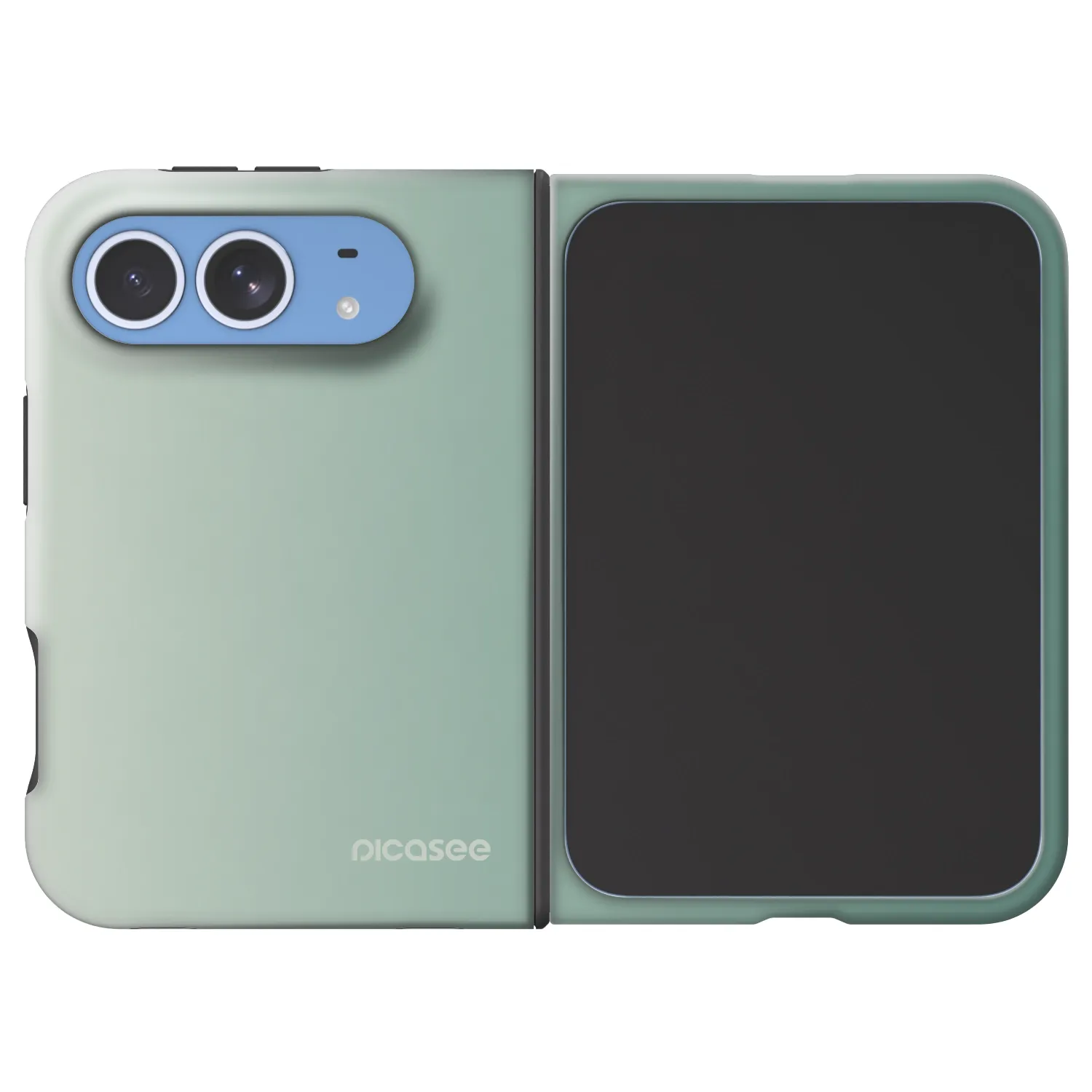 Picasee Fashion Case MagSafe für Apple iPhone Duo - Misty Sage