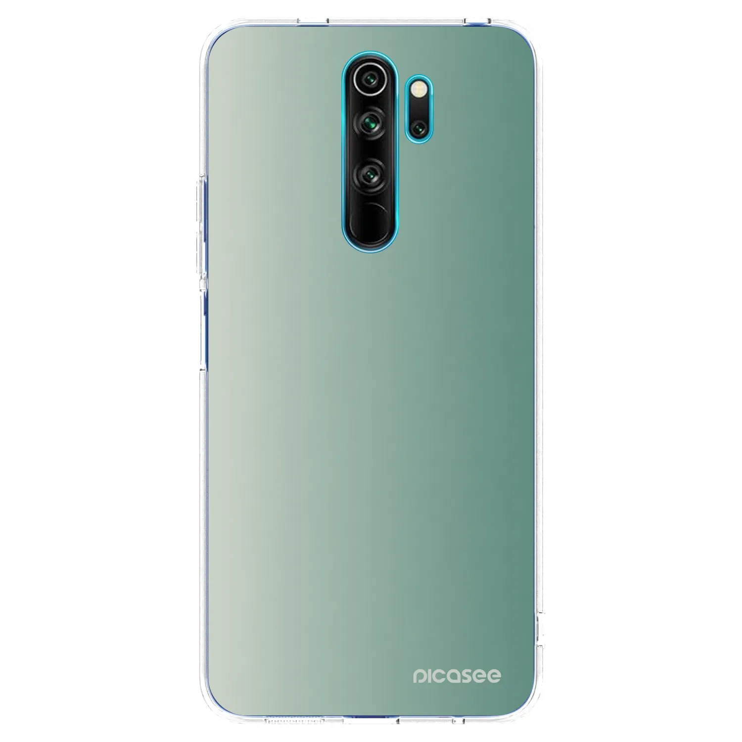 Picasee Xiaomi Redmi Note 8 Pro Hülle - Transparentes Silikon - Misty Sage