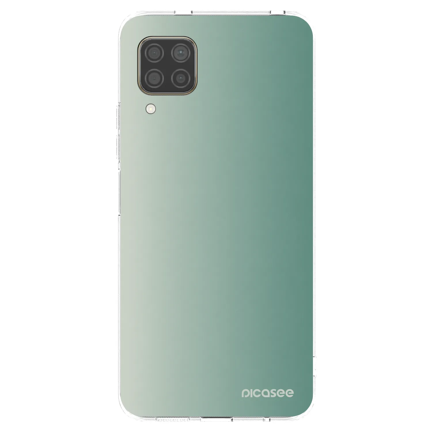 Picasee Huawei P40 Lite Hülle - Transparentes Silikon - Misty Sage
