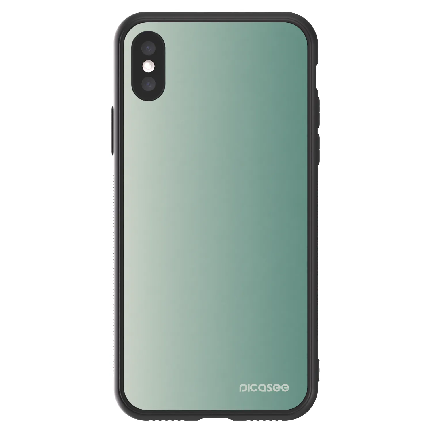 Picasee ULTIMATE CASE für Apple iPhone X/XS - Misty Sage