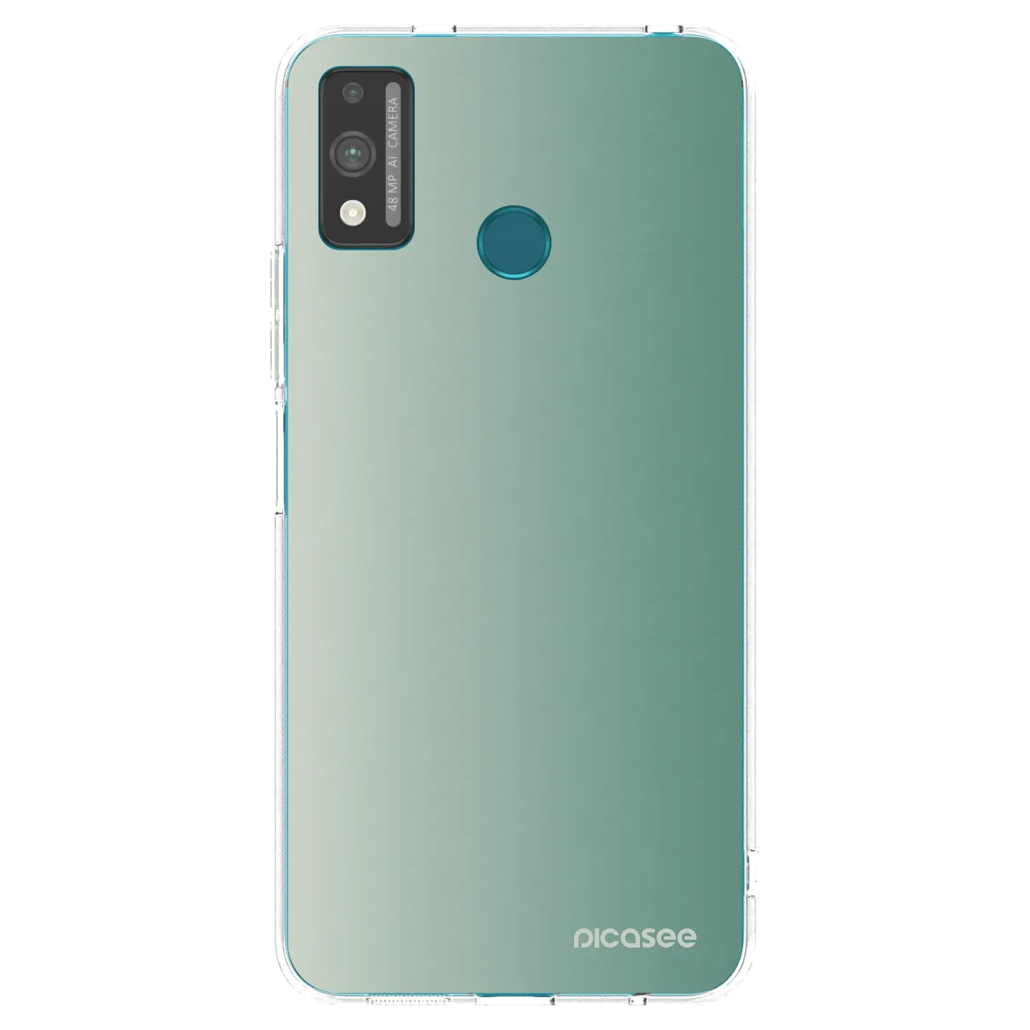 Picasee Honor 9X Lite Hülle - Transparentes Silikon - Misty Sage