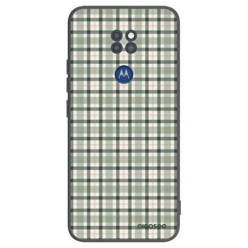 Hülle für Motorola Moto G9 Play - Sage Tartan