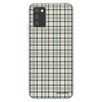 Hülle für Samsung Galaxy A02s A025G - Sage Tartan