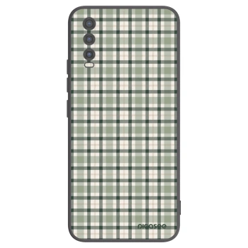 Hülle für Vivo Y20s - Sage Tartan