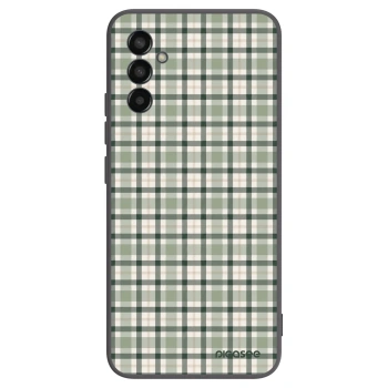 Hülle für Samsung Galaxy M13 M135F - Sage Tartan
