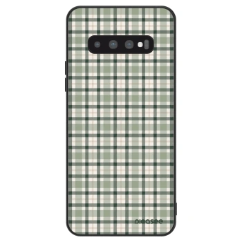 Hülle für Samsung Galaxy S10 Plus G975 - Sage Tartan