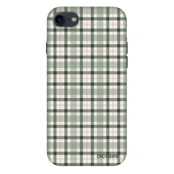 Hülle für Apple iPhone 8 - Sage Tartan