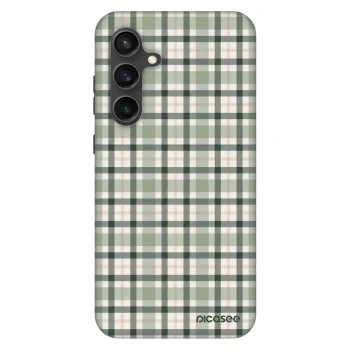 Hülle für Samsung Galaxy S24 FE S721B - Sage Tartan