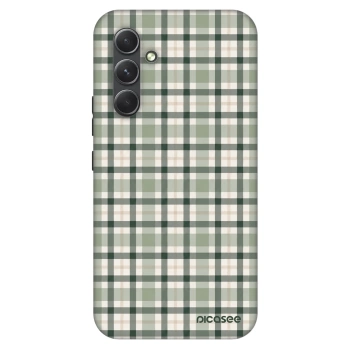 Hülle für Samsung Galaxy A54 5G A546B - Sage Tartan