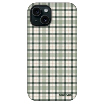 Hülle für Apple iPhone 13 - Sage Tartan