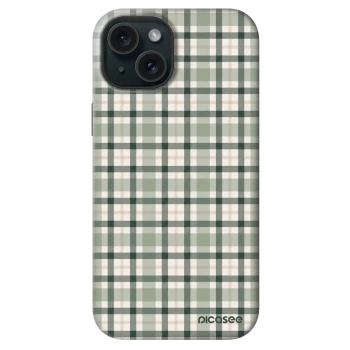 Hülle für Apple iPhone 14 - Sage Tartan