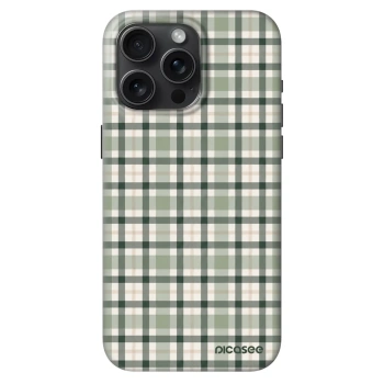 Hülle für Apple iPhone 15 Pro Max - Sage Tartan