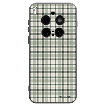 Picasee Vivo X300 Pro Hülle - Schwarzes Silikon - Sage Tartan