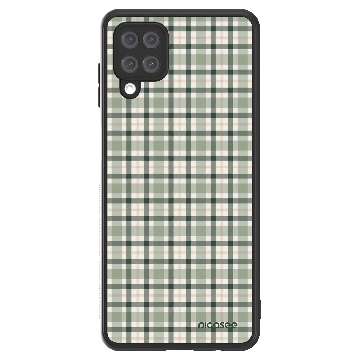 Picasee ULTIMATE CASE für Samsung Galaxy A12 A125F - Sage Tartan