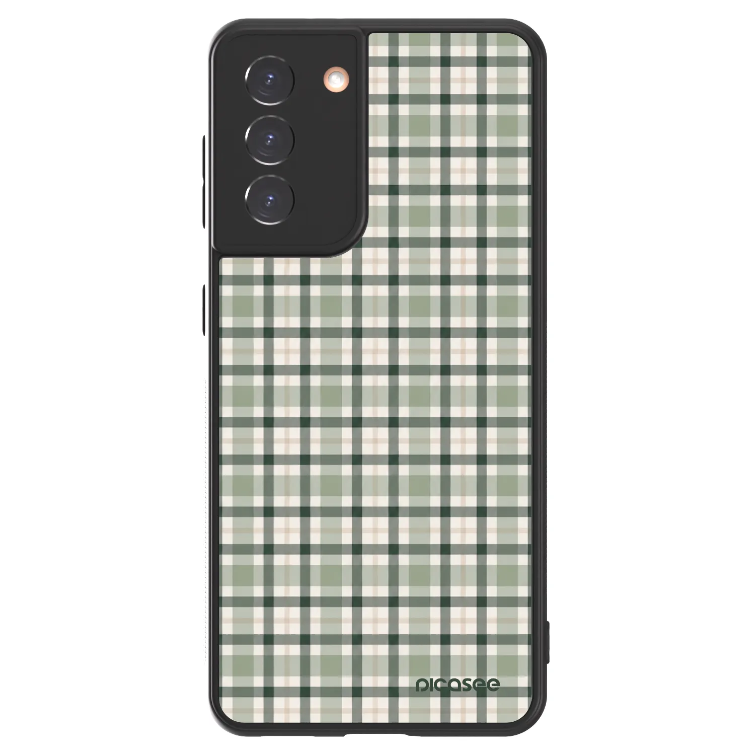 Picasee ULTIMATE CASE für Samsung Galaxy S21 5G G991B - Sage Tartan