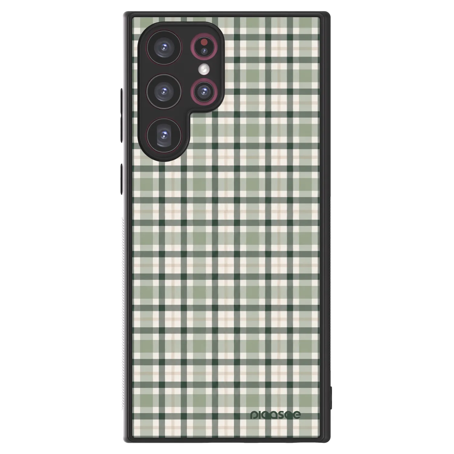 Picasee ULTIMATE CASE für Samsung Galaxy S22 Ultra 5G - Sage Tartan
