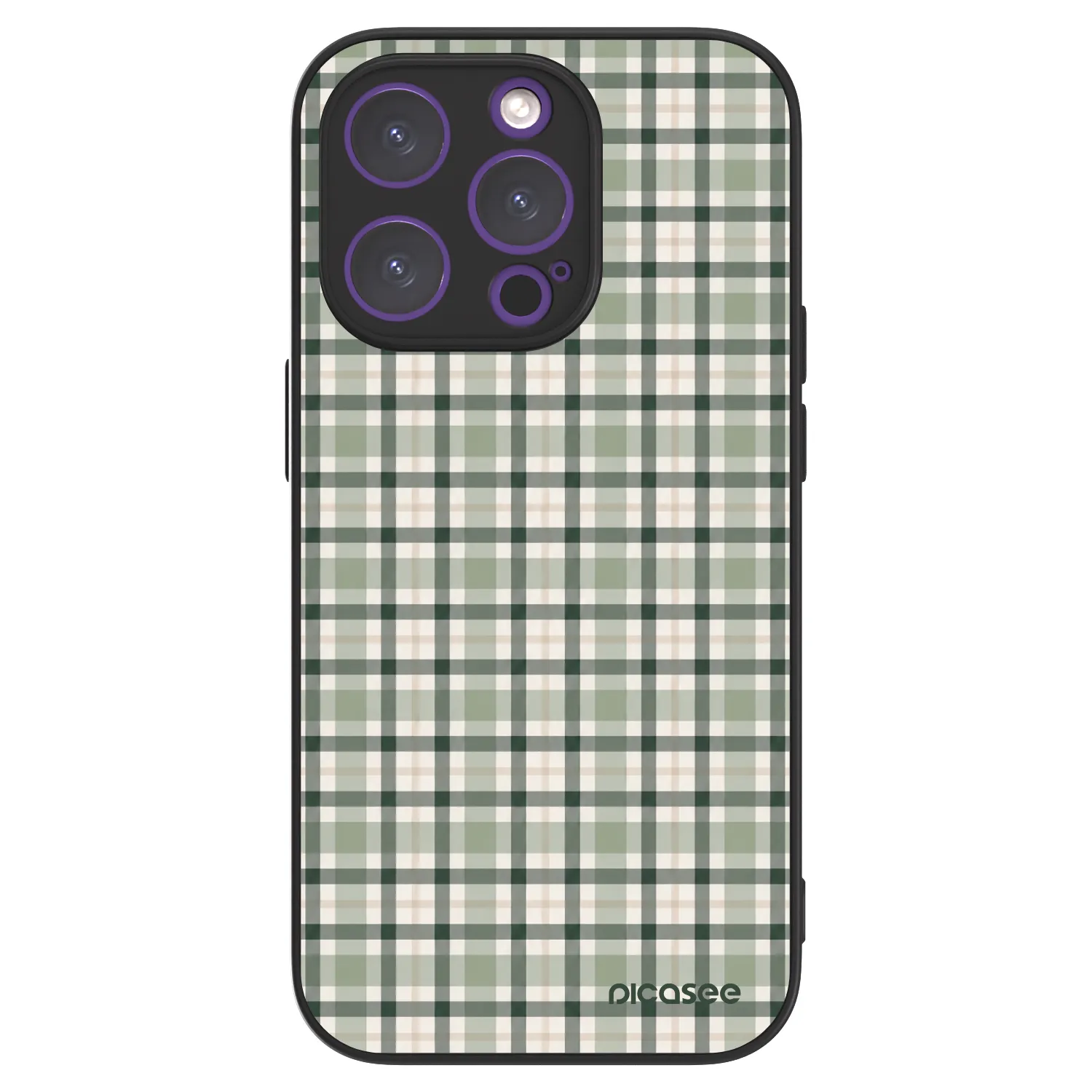 Picasee ULTIMATE CASE MagSafe für Apple iPhone 14 Pro - Sage Tartan