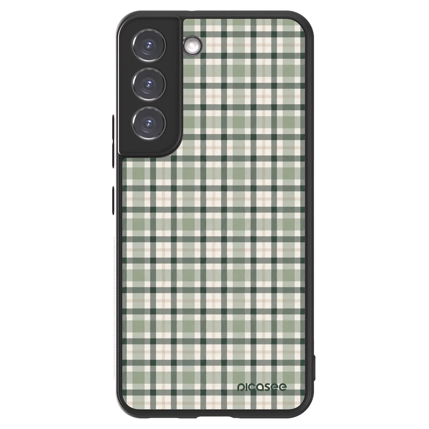 Picasee ULTIMATE CASE PowerShare für Samsung Galaxy S22 5G - Sage Tartan