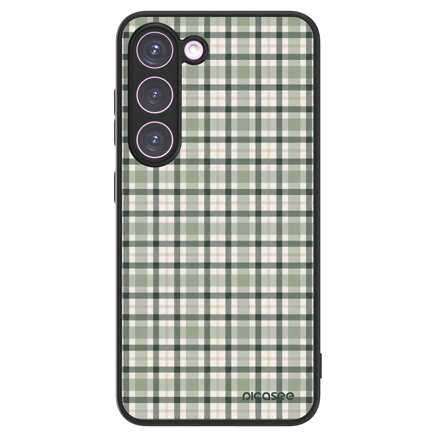 Picasee ULTIMATE CASE PowerShare für Samsung Galaxy S23 5G - Sage Tartan