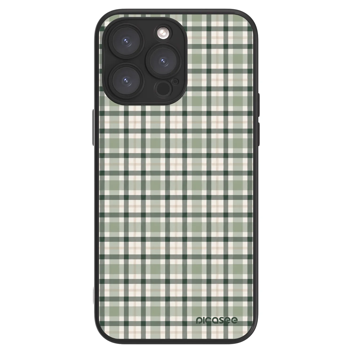 Picasee ULTIMATE CASE für Apple iPhone 15 Pro Max - Sage Tartan