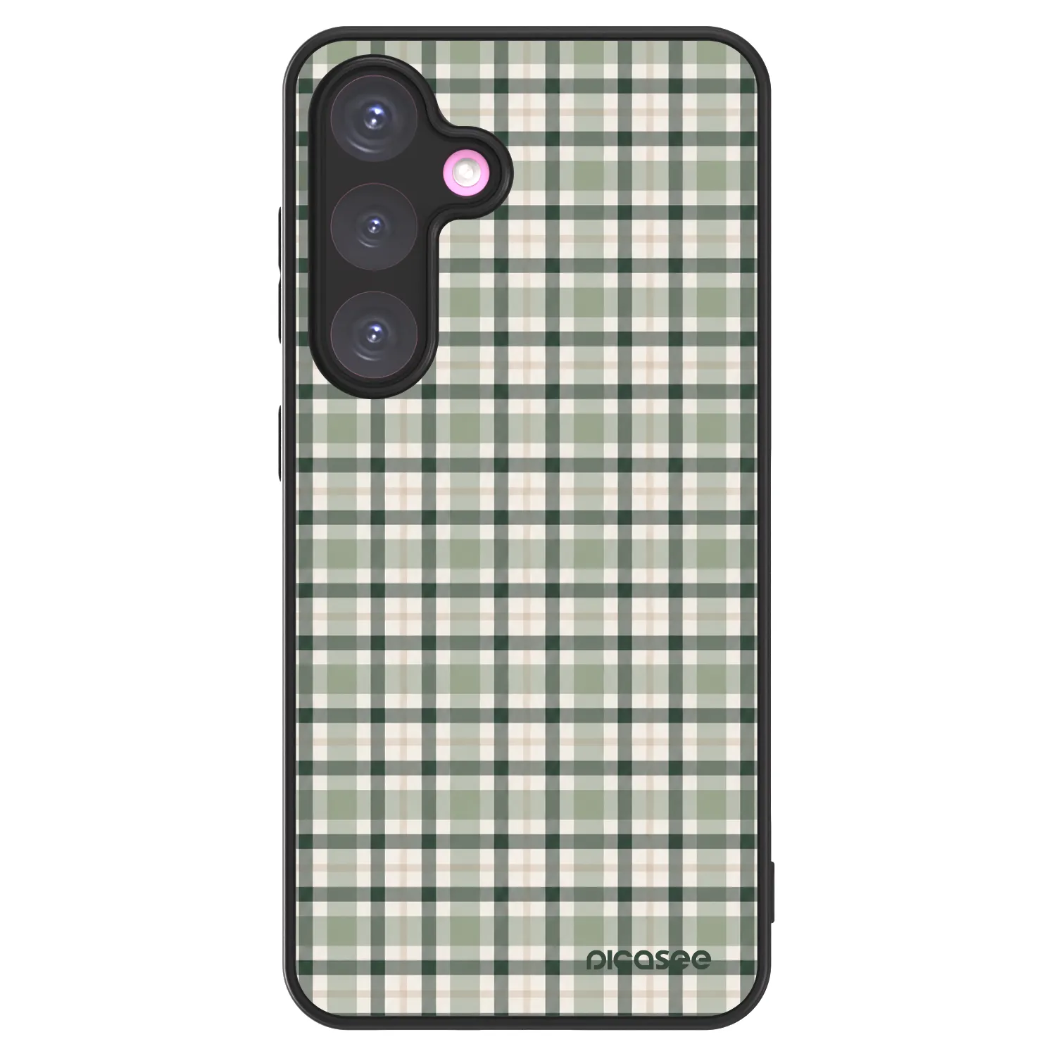 Picasee ULTIMATE CASE PowerShare für Samsung Galaxy S24+ S926B 5G - Sage Tartan