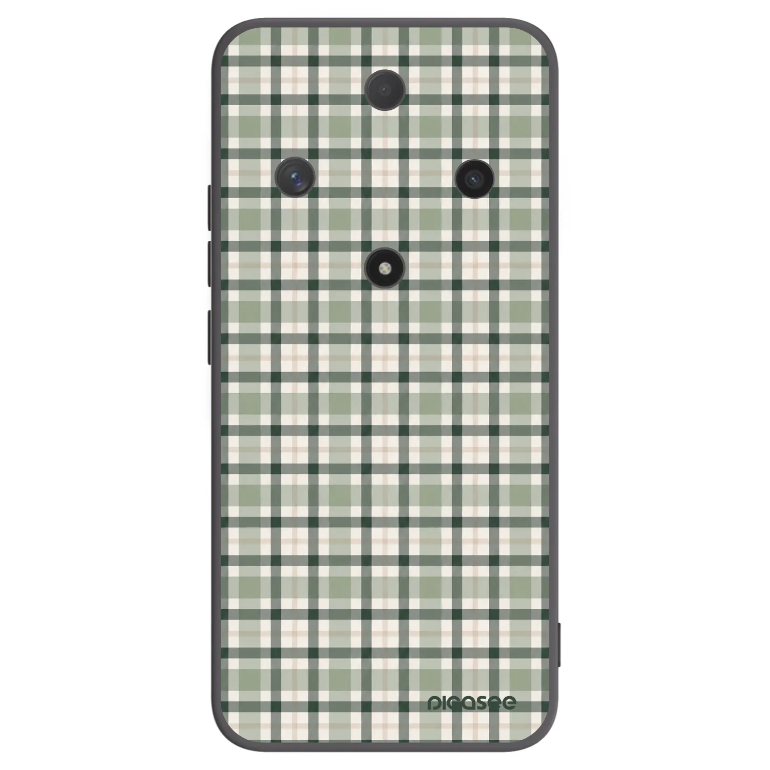 Picasee Honor Magic6 Lite 5G Hülle - Schwarzes Silikon - Sage Tartan