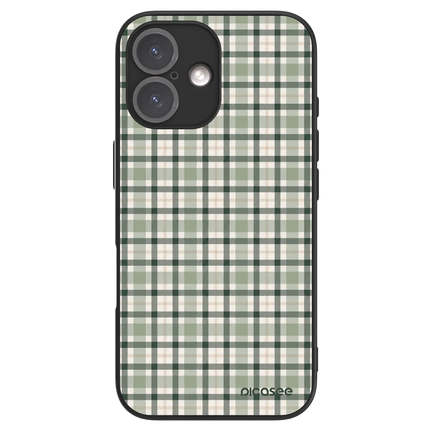Picasee ULTIMATE CASE für Apple iPhone 16 - Sage Tartan