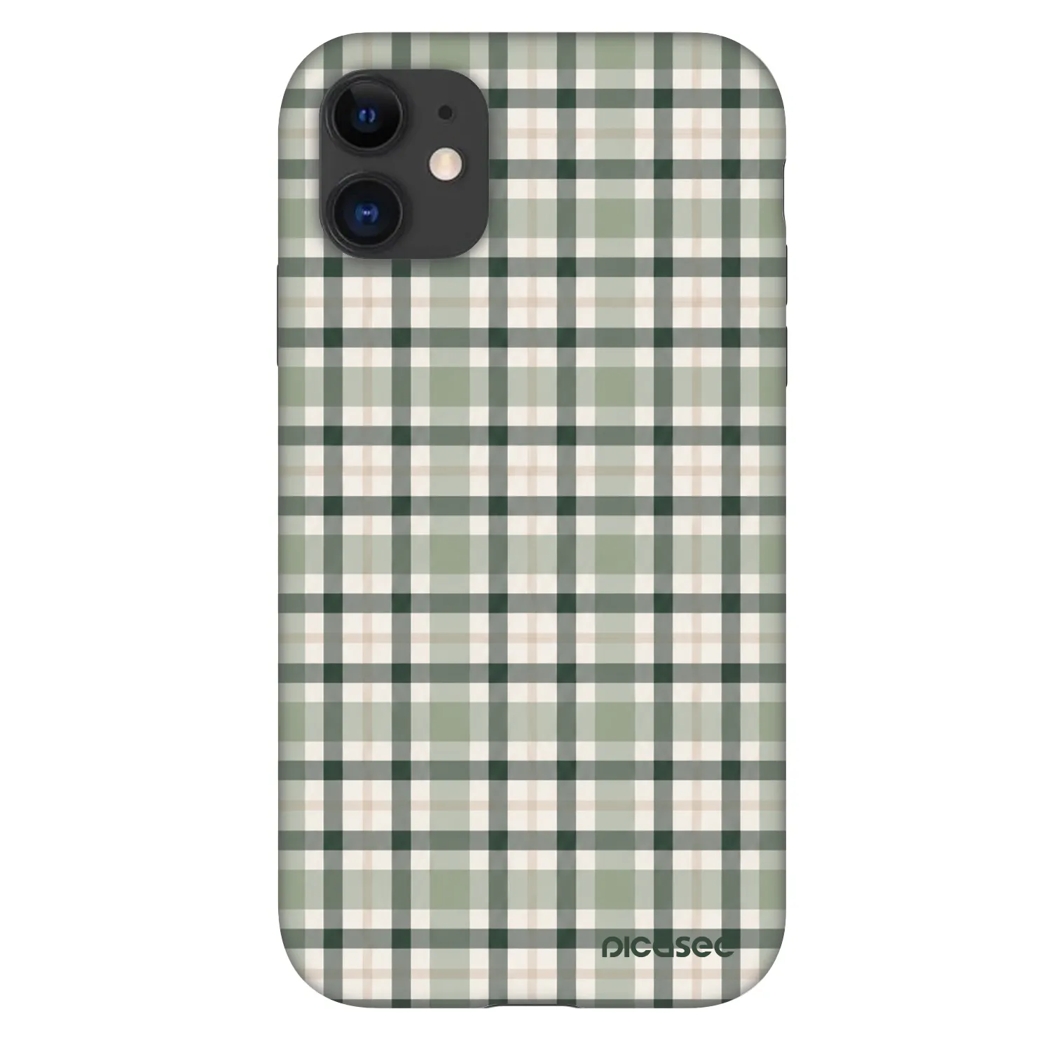Picasee Fashion Case für Apple iPhone 11 - Sage Tartan
