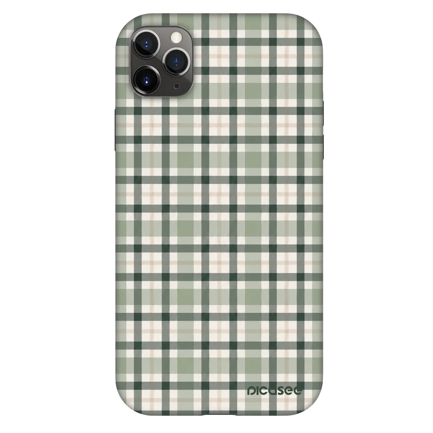 Picasee Fashion Case für Apple iPhone 11 Pro Max - Sage Tartan