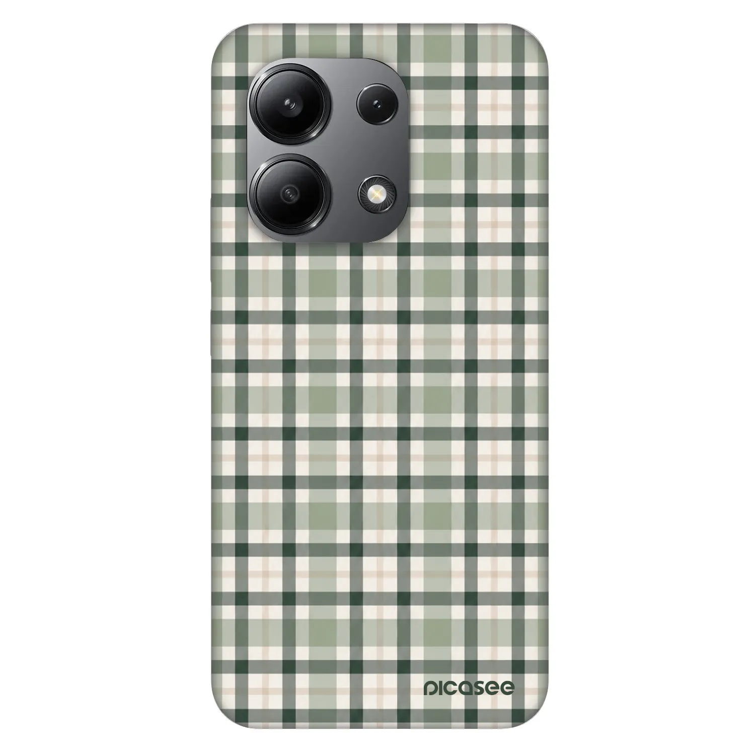 Picasee Fashion Case für Xiaomi Redmi Note 13 4G - Sage Tartan