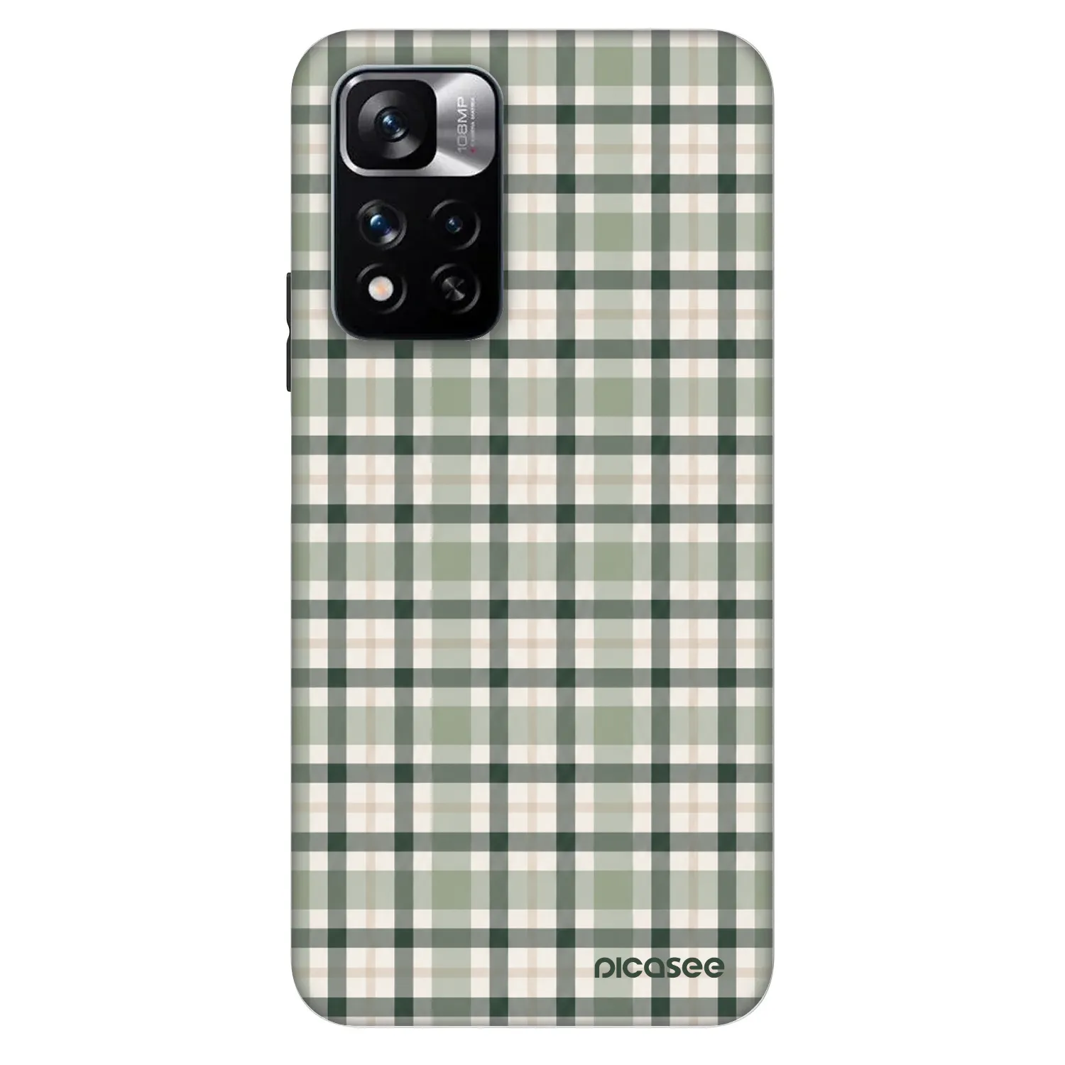 Picasee Fashion Case für Xiaomi Redmi Note 11 Pro - Sage Tartan