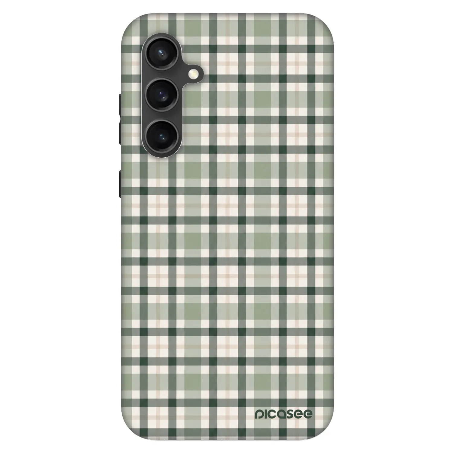 Picasee Fashion Case für Samsung Galaxy S23 FE S711B - Sage Tartan