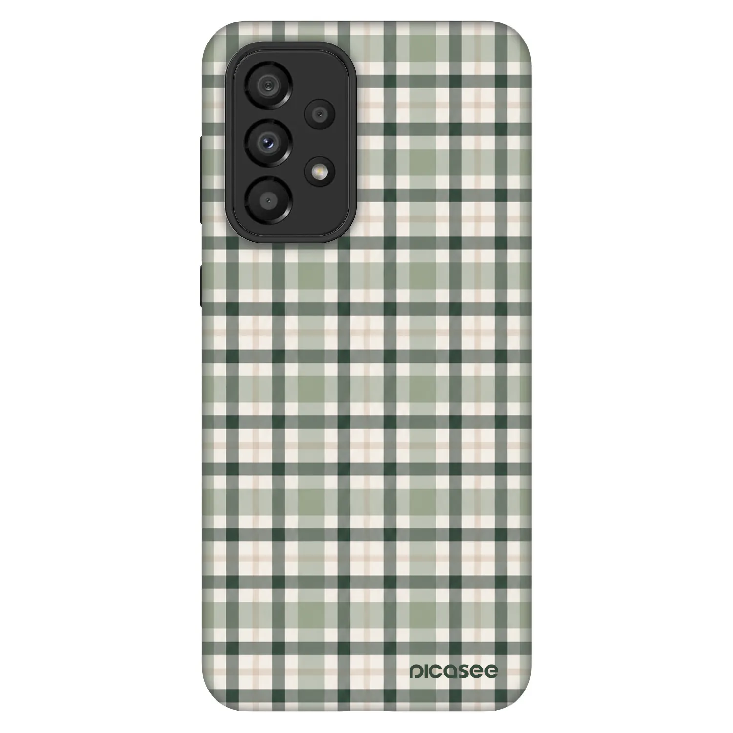 Picasee Fashion Case für Samsung Galaxy A33 5G A336 - Sage Tartan
