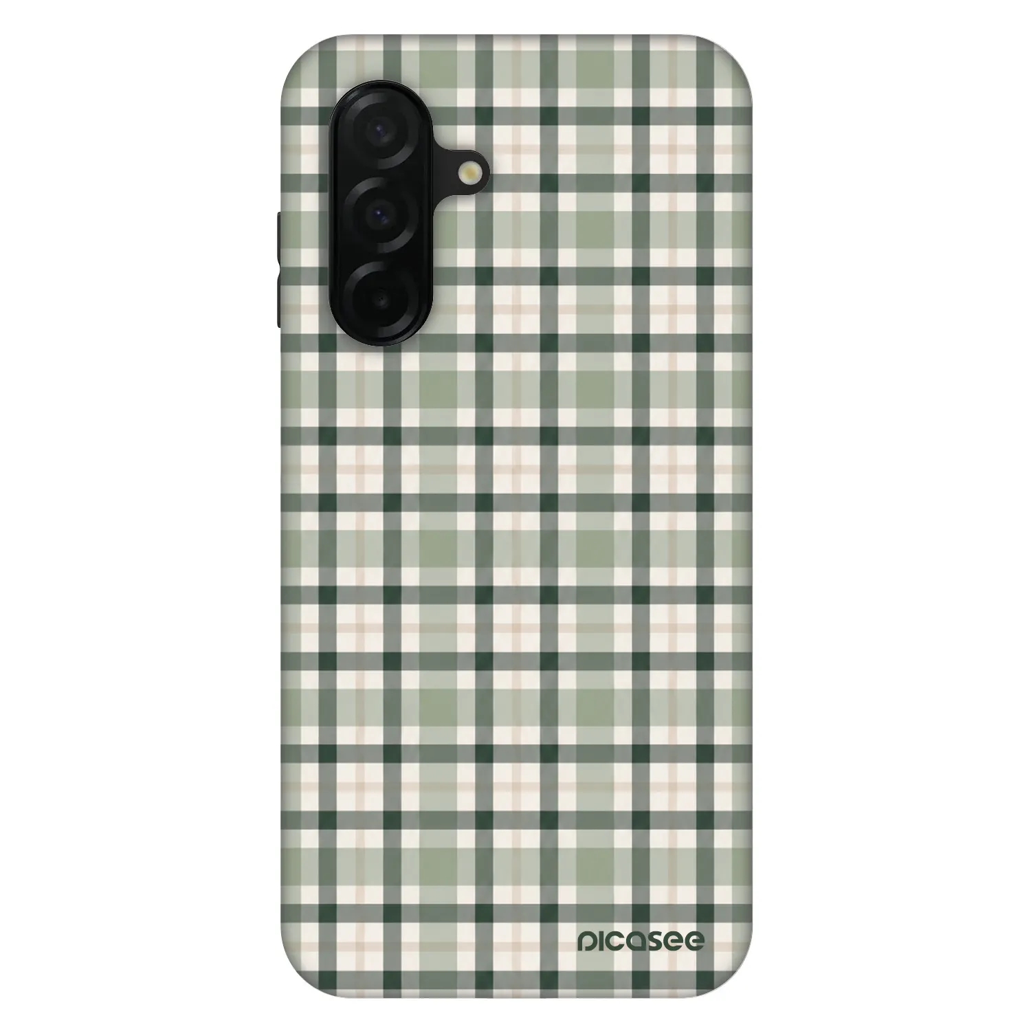 Picasee Fashion Case für Samsung Galaxy A26 5G A266B - Sage Tartan