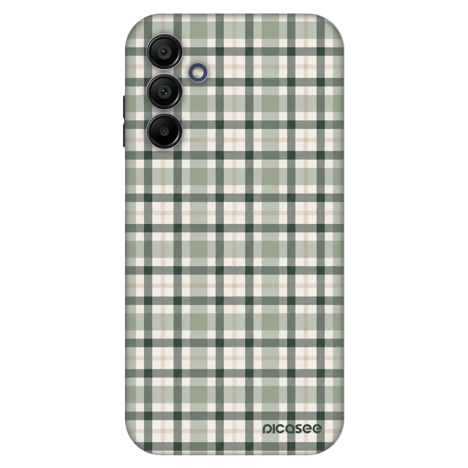 Picasee Fashion Case für Samsung Galaxy A15 A156B 5G - Sage Tartan