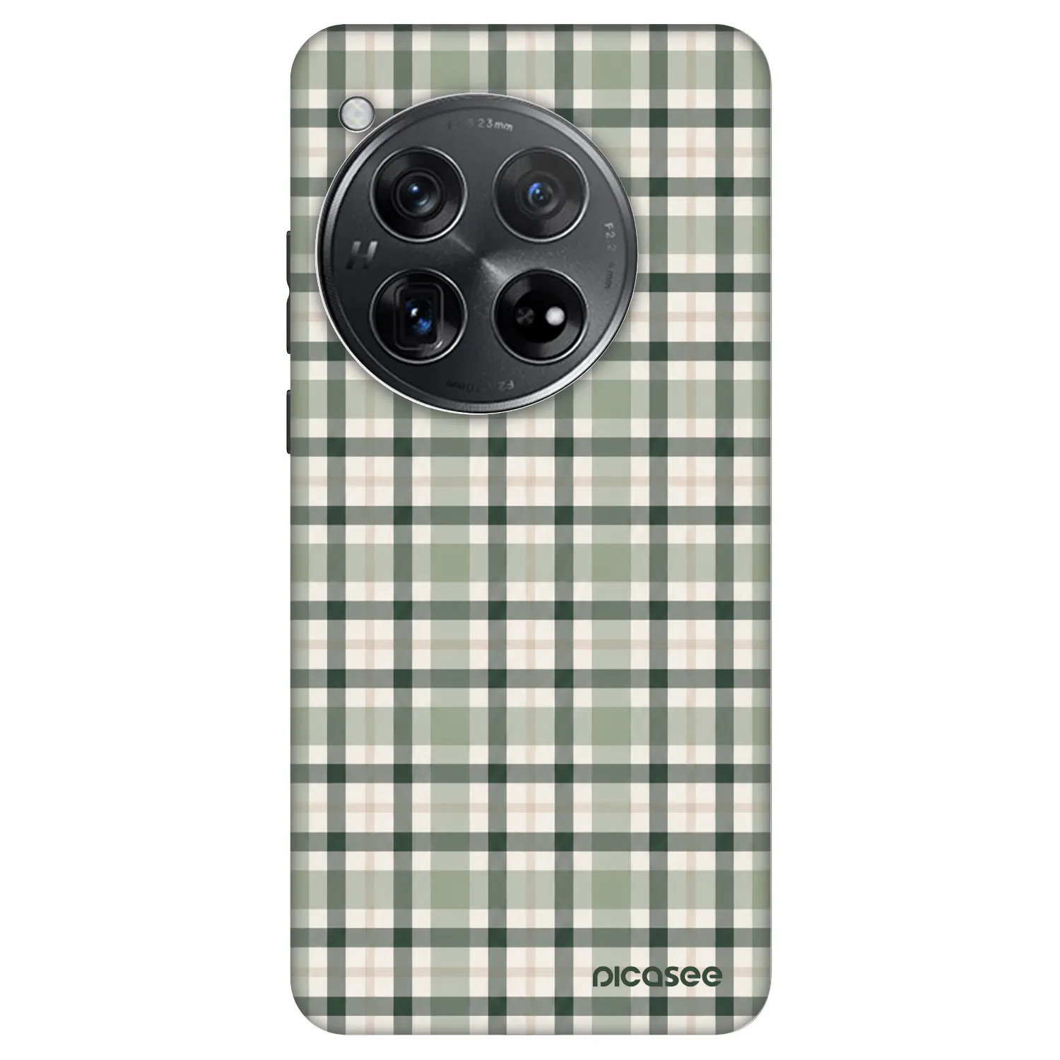 Picasee Fashion Case für OnePlus 12 5G - Sage Tartan