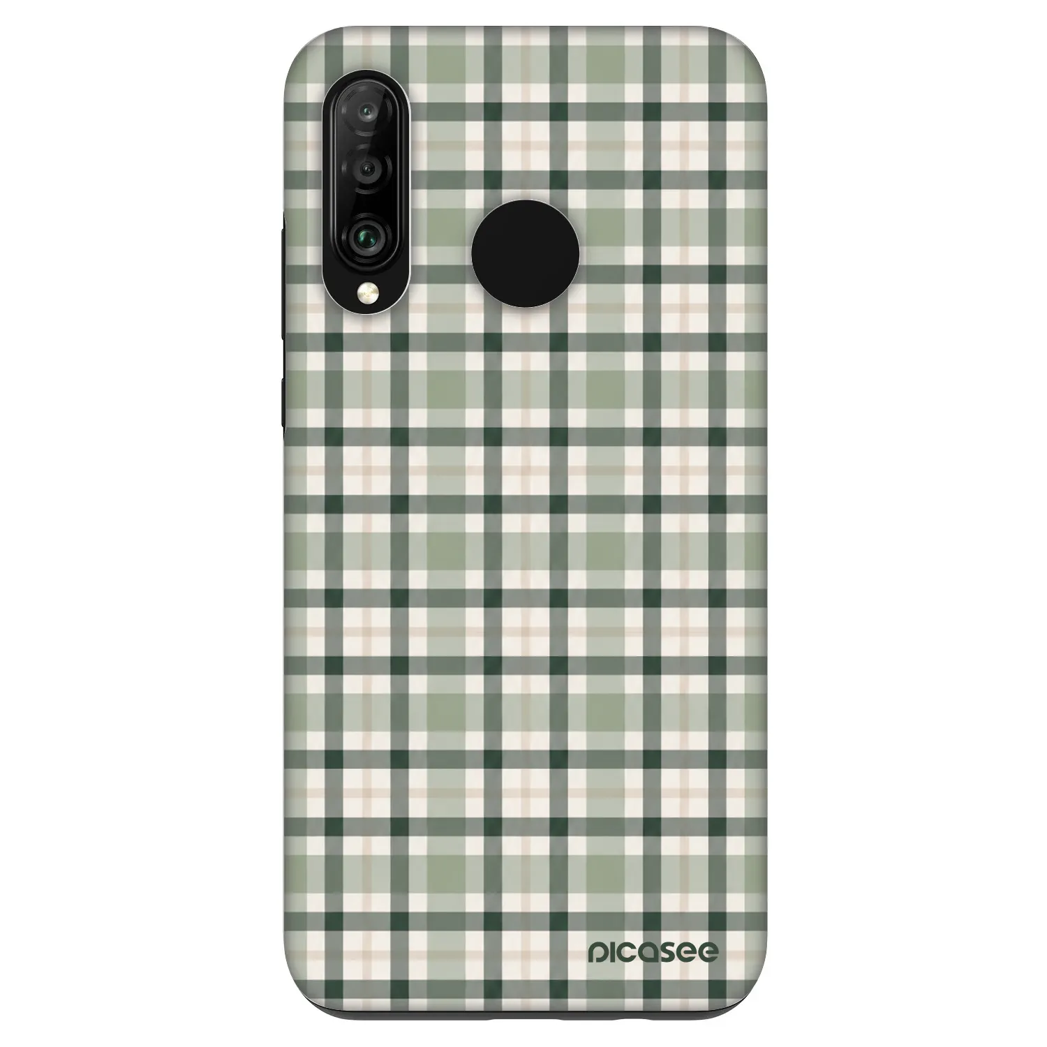 Picasee Fashion Case für Huawei P30 Lite - Sage Tartan