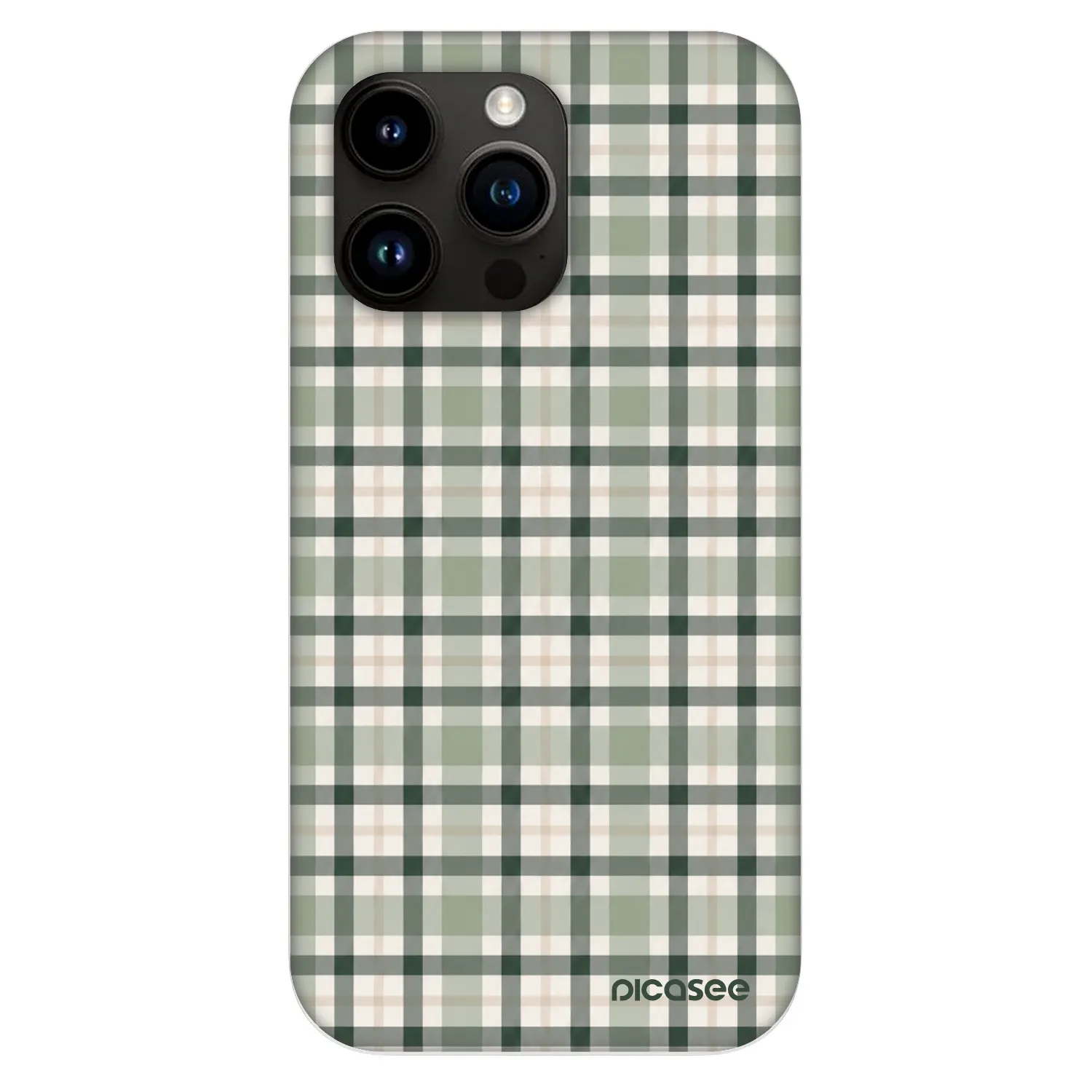 Picasee Fashion Case MagSafe für Apple iPhone 13 Pro - Sage Tartan