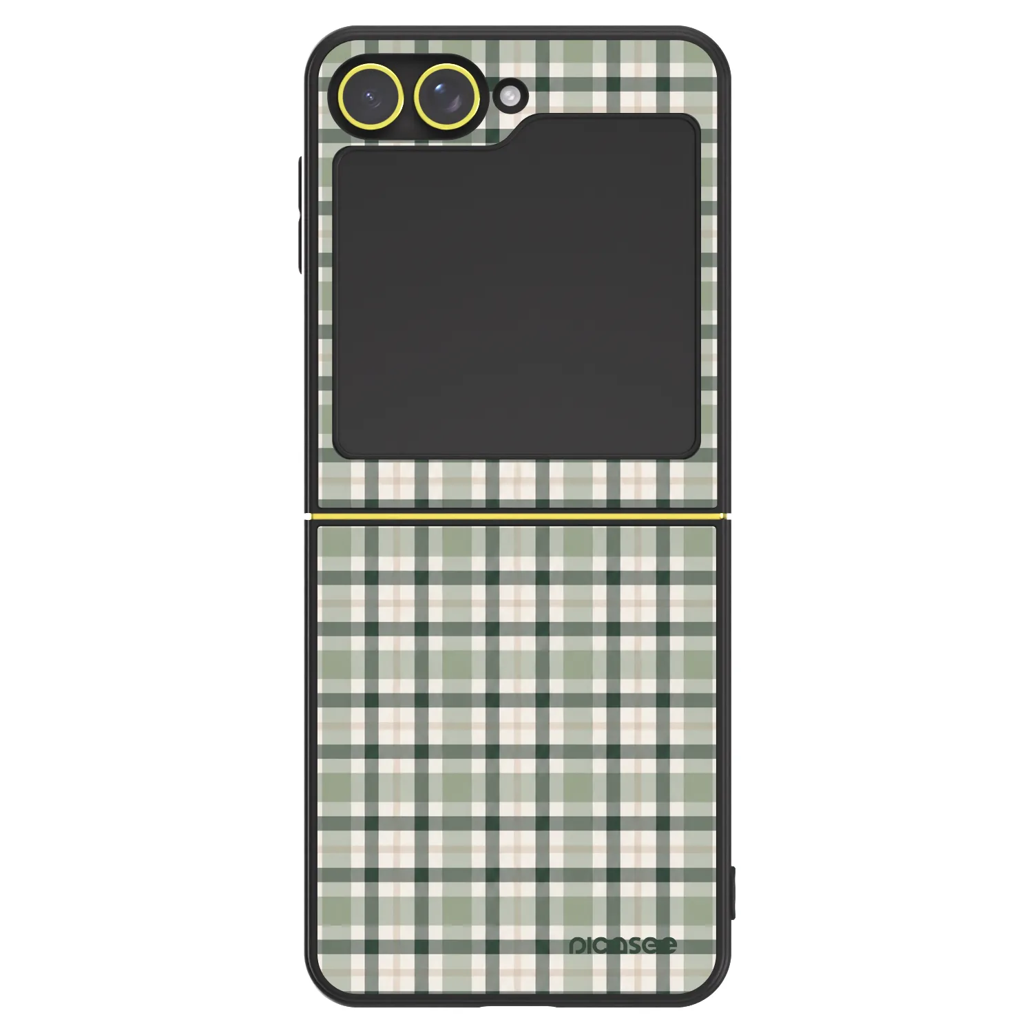 Picasee ULTIMATE CASE für Samsung Galaxy Z Flip7 FE 5G - Sage Tartan