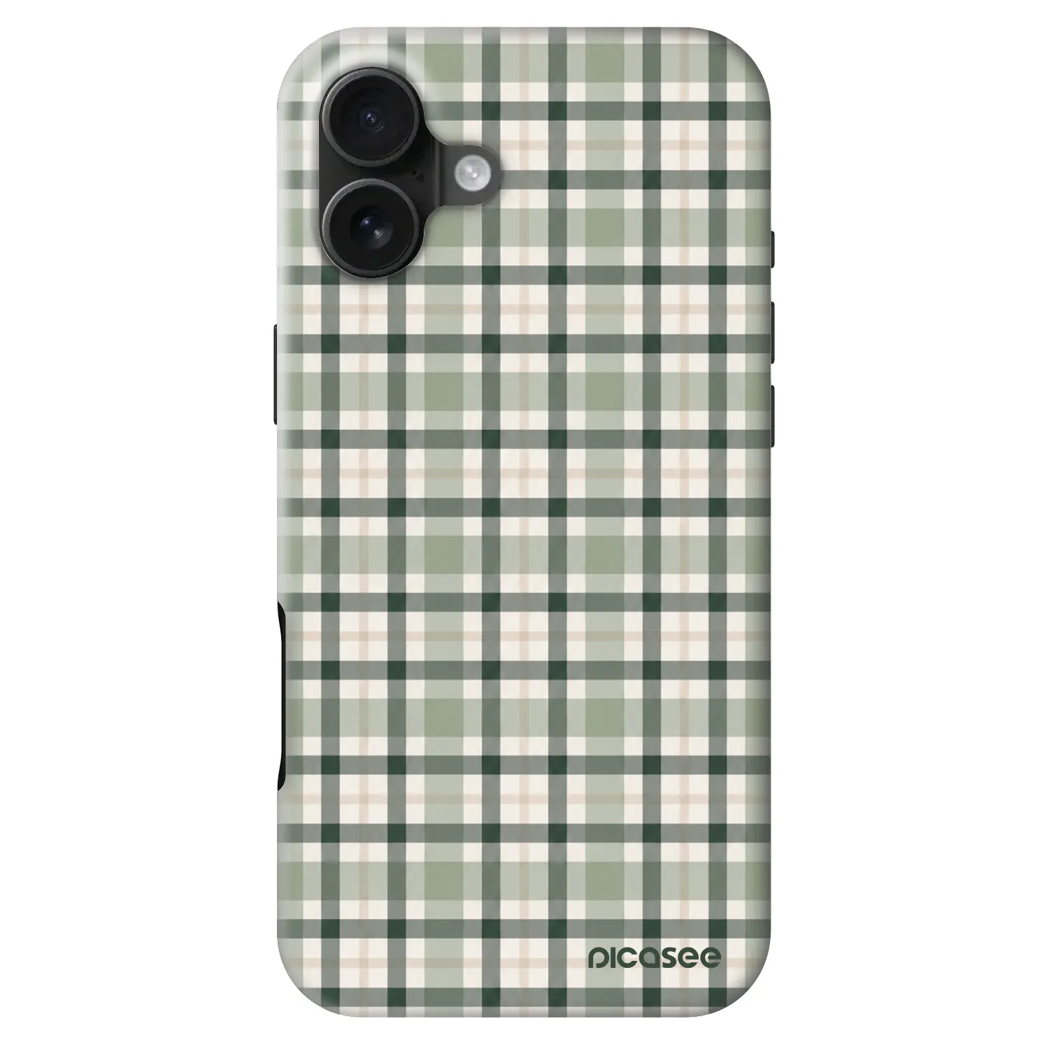 Picasee Fashion Case MagSafe für Apple iPhone 16 Plus - Sage Tartan