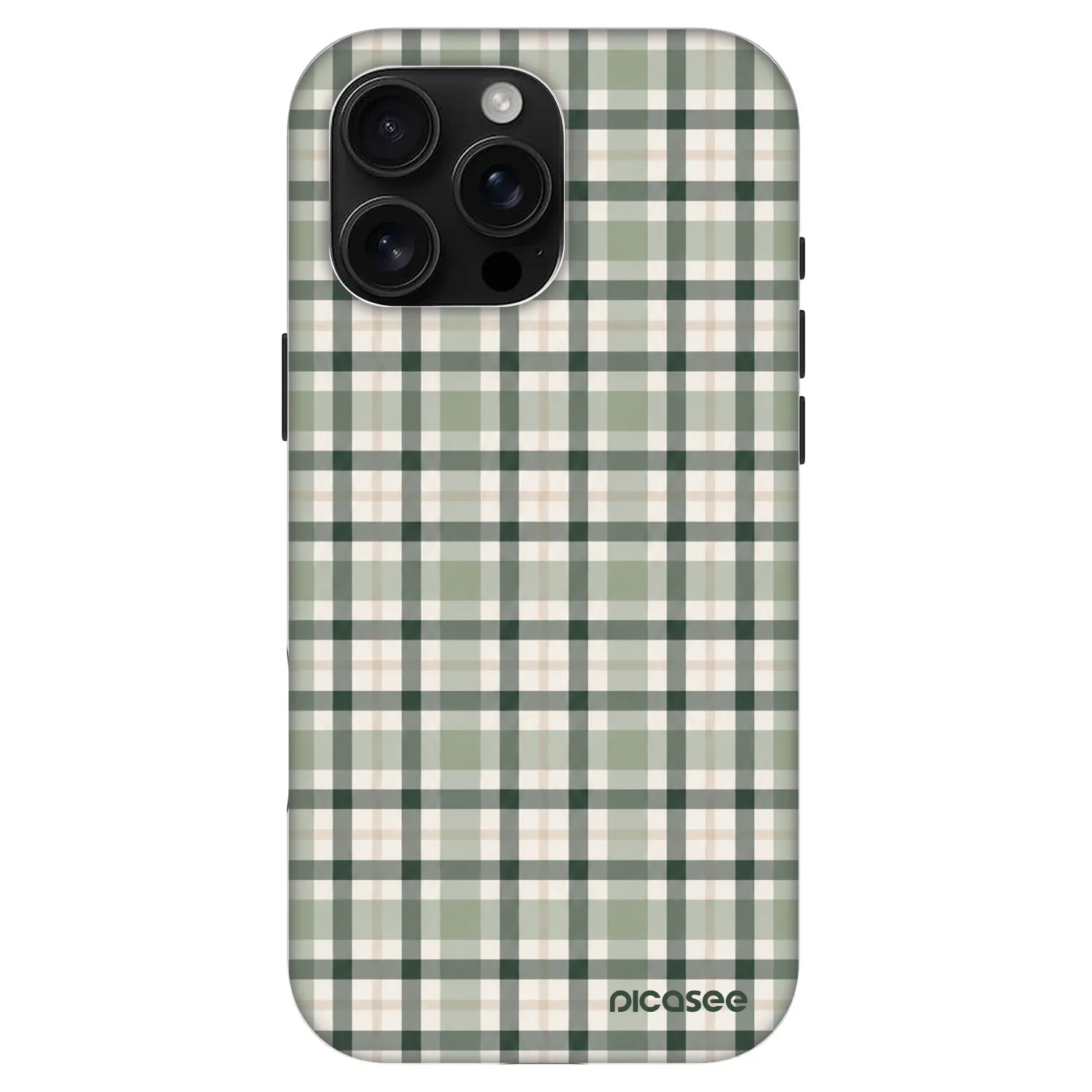 Picasee Fashion Case MagSafe für Apple iPhone 16 Pro Max - Sage Tartan