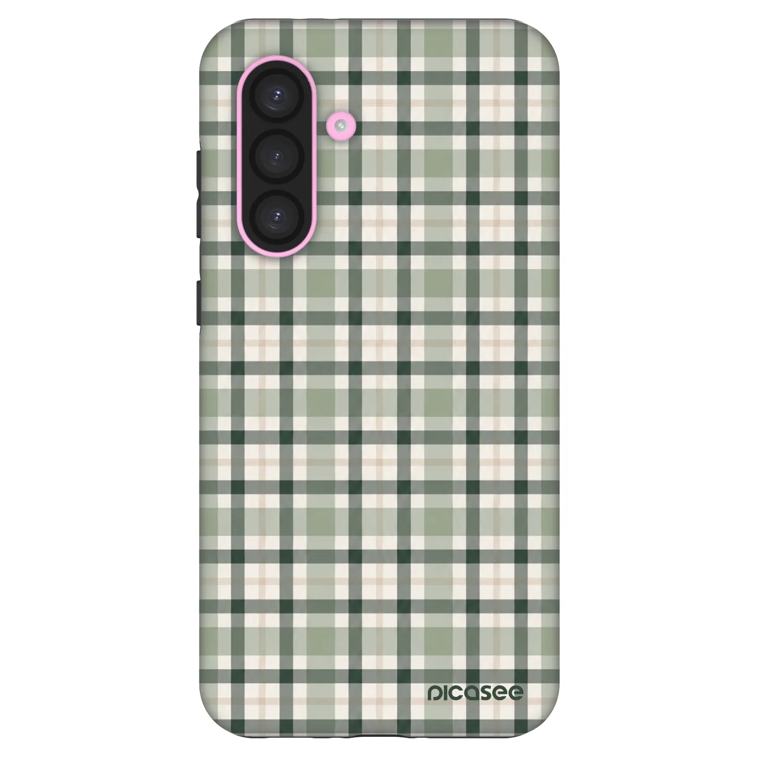 Picasee Fashion Case für Samsung Galaxy A56 5G A566B - Sage Tartan