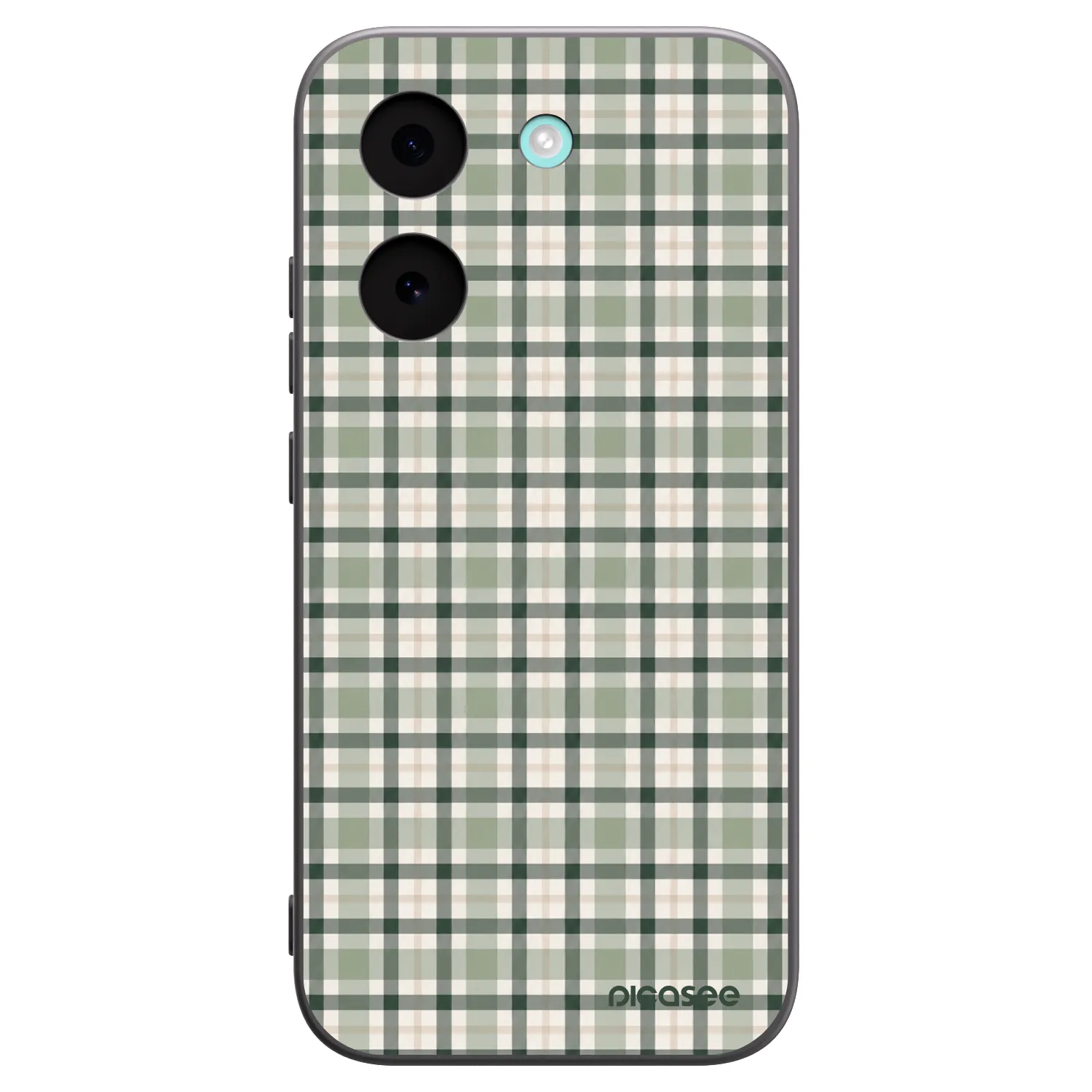 Picasee Xiaomi Poco X8 Pro Hülle - Schwarzes Silikon - Sage Tartan