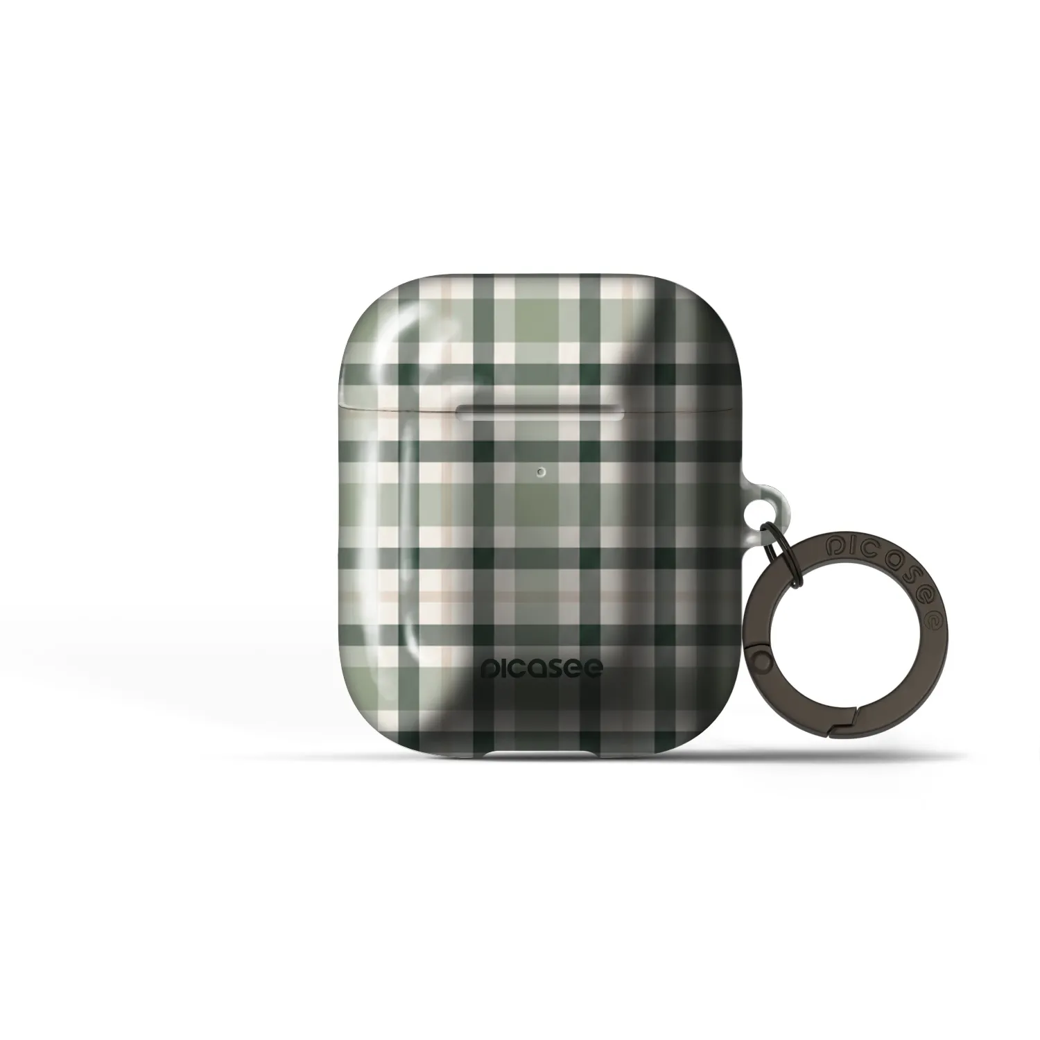 Picasee Obal pro Apple AirPods 2 - Sage Tartan