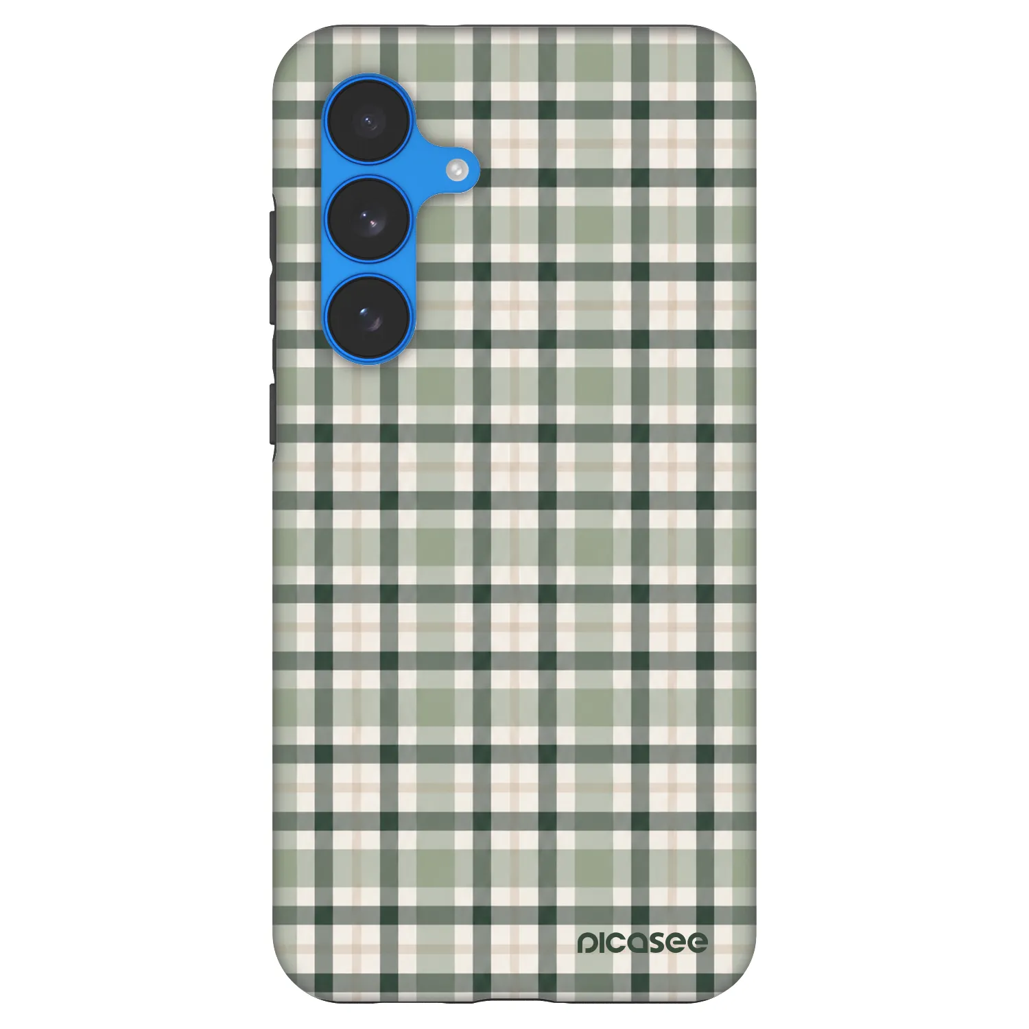 Picasee Fashion Case für Samsung Galaxy S25 FE 5G - Sage Tartan