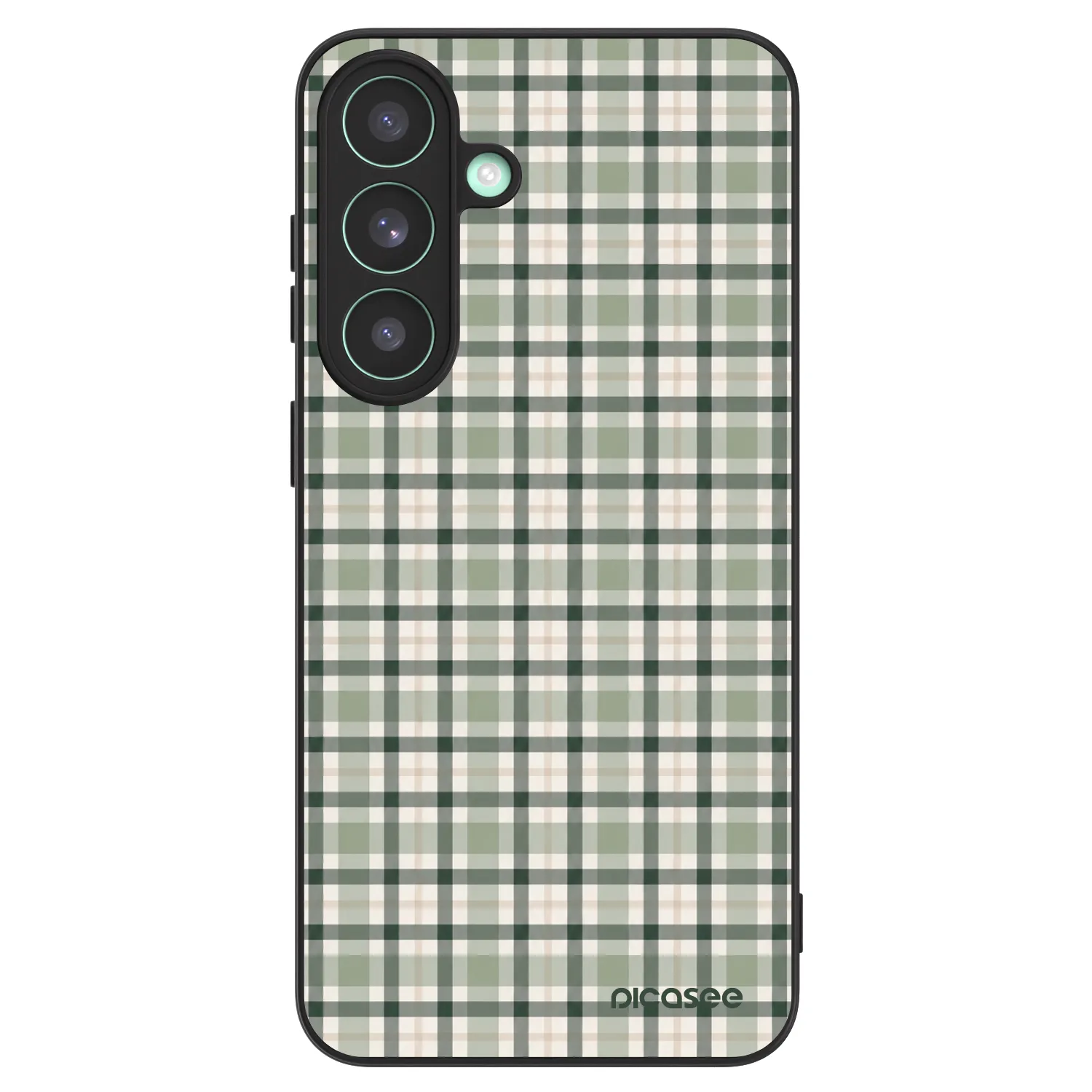 Picasee ULTIMATE CASE PowerShare für Samsung Galaxy S26 FE - Sage Tartan