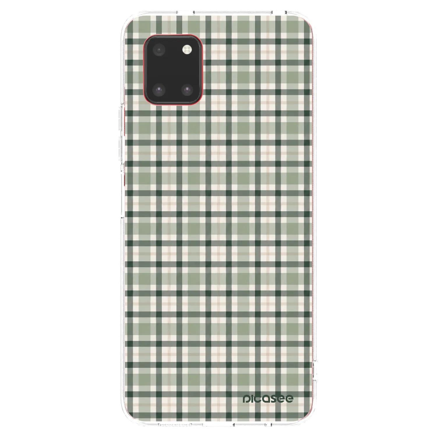 Picasee Samsung Galaxy Note 10 Lite N770F Hülle - Transparentes Silikon - Sage Tartan