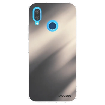 Picasee Huawei P20 Lite Hülle - Transparentes Silikon - Smoky Beige
