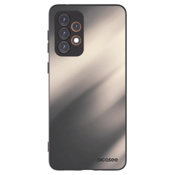 Picasee Samsung Galaxy A33 5G A336 Hülle - Schwarzes Silikon - Smoky Beige