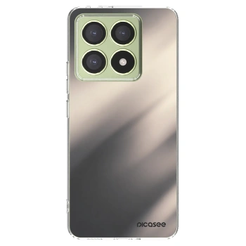 Picasee Xiaomi 14T Hülle - Transparentes Silikon - Smoky Beige